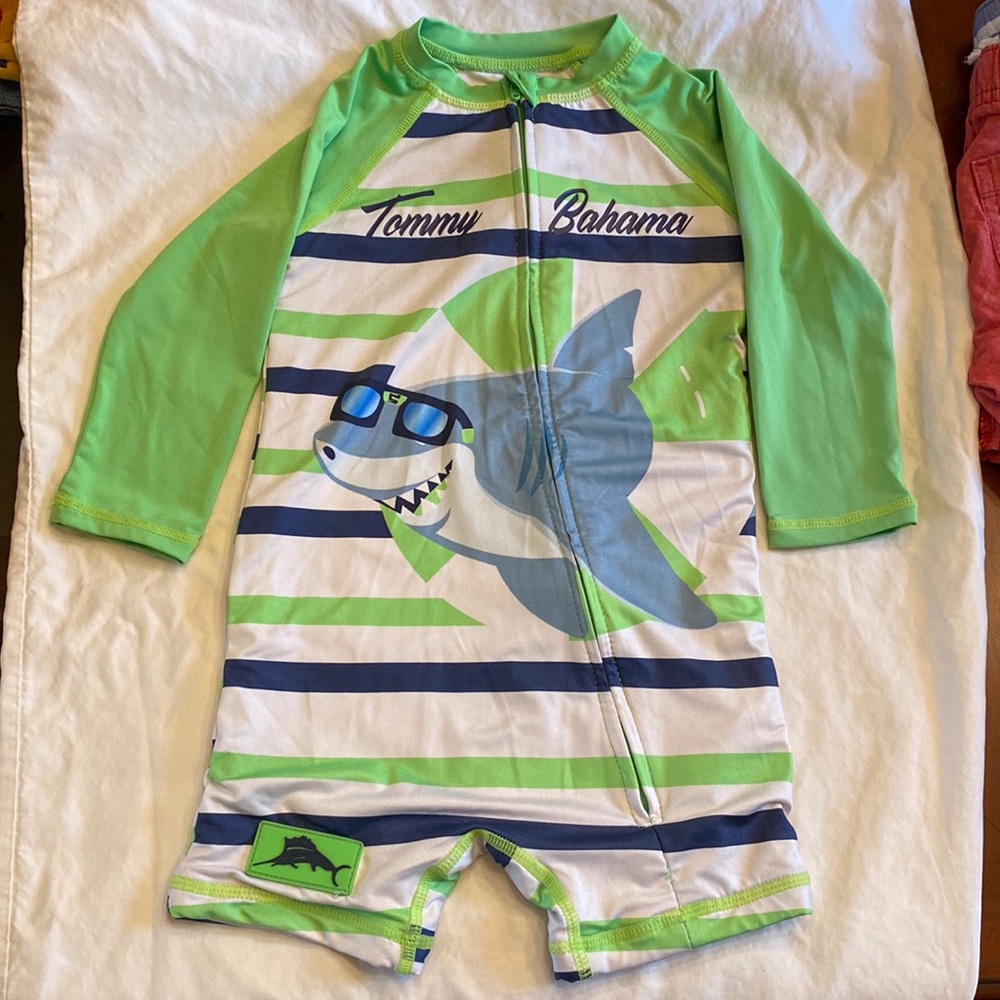 18-24 months Tommy Bahama swim suit with long sleeves